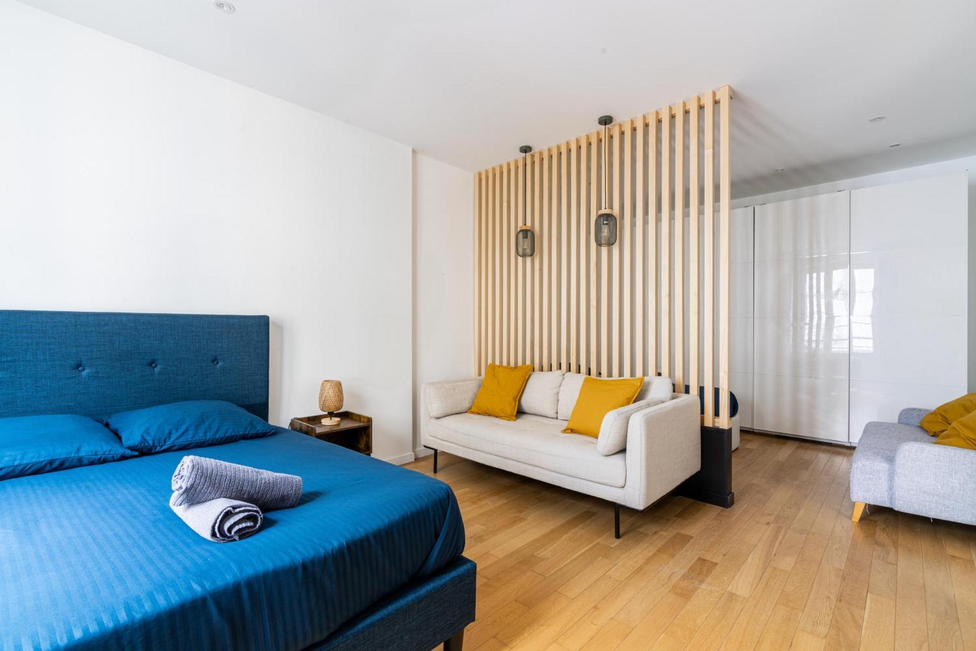 פריז Luxurious 1 Bedroom Republique Vinaigriers Free Netflix מראה חיצוני תמונה