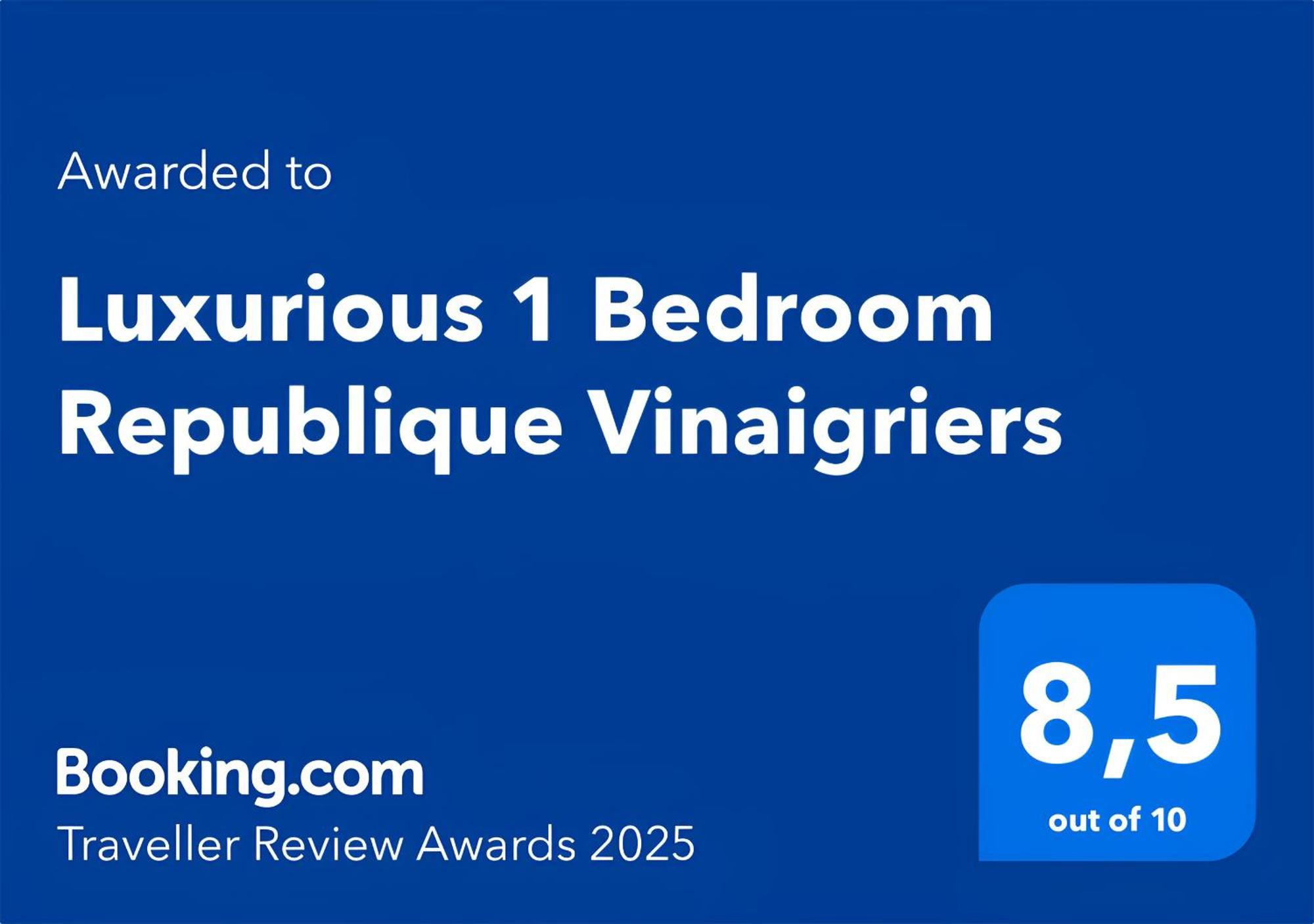 פריז Luxurious 1 Bedroom Republique Vinaigriers Free Netflix מראה חיצוני תמונה